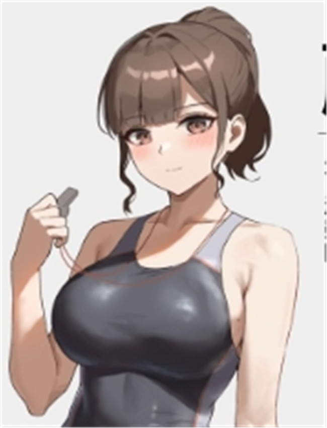 水泳部顧問穂成美 /></a></div><a class=